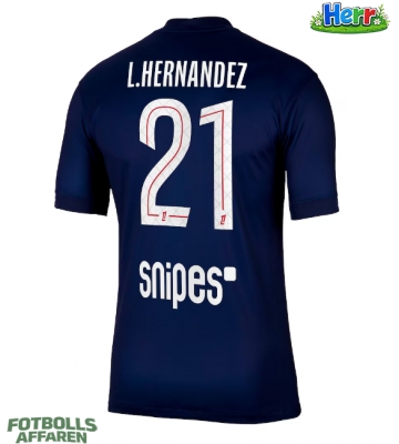 Paris Saint-Germain Lucas Hernandez #21 Hemmatröja 2025-26 Kortärmad